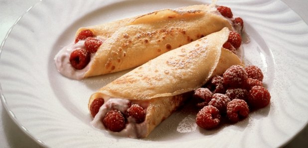 pancakes with fruit