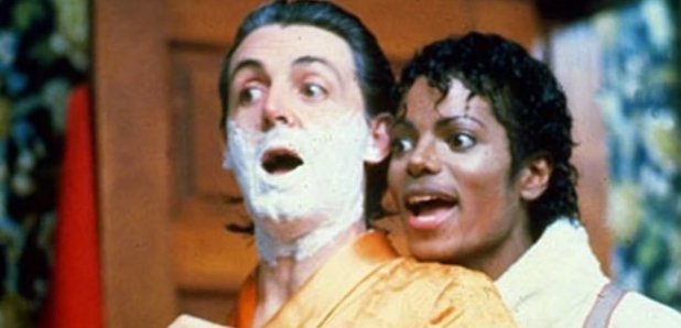 Michael Jackson and Paul McCartney