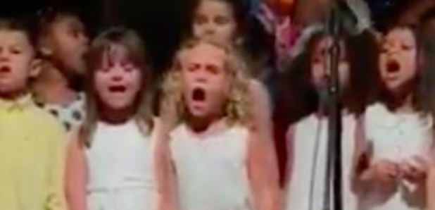 Adorable Little Girl Steals The Limelight At Her '